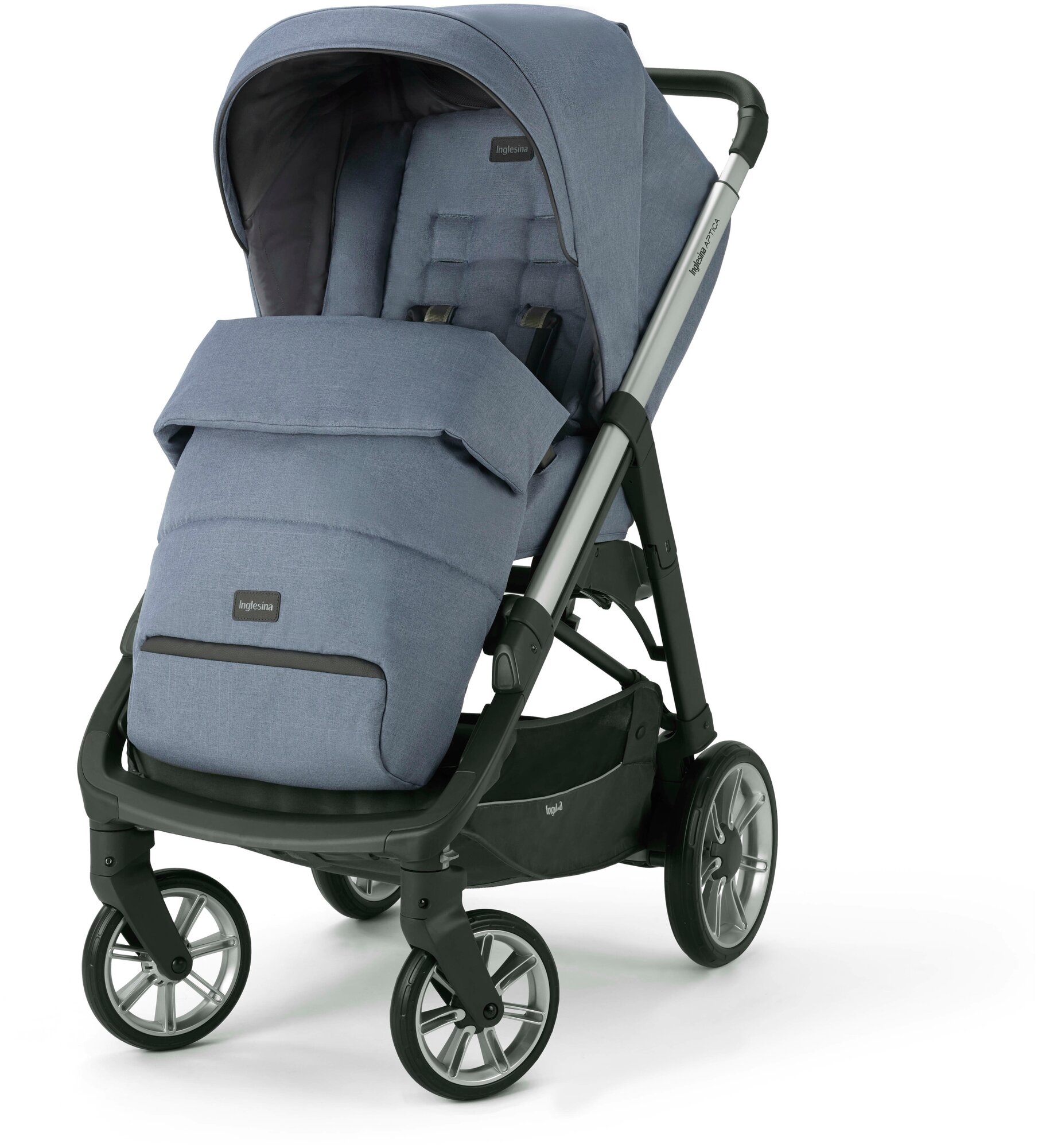 Прогулочная коляска Inglesina Aptica, SILK GREY [ag70m0slg] - фото №16