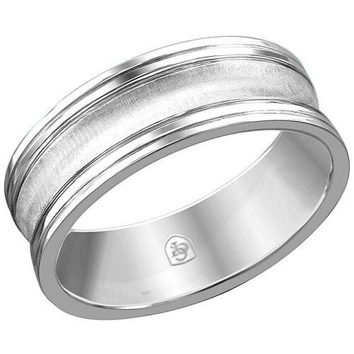 фото Эстет кольцо из белого золота 01о020450, размер 20