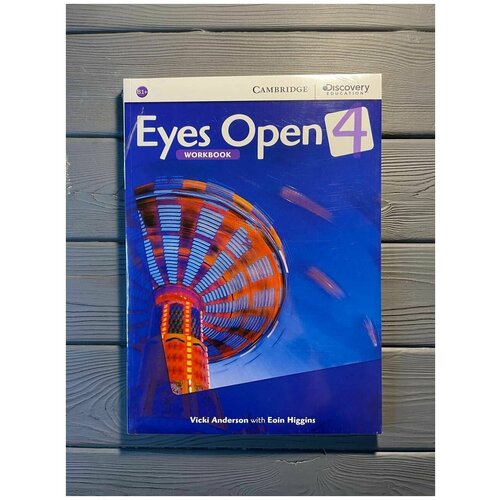 Комплект Eyes Open 4: Student's Book with Workbook and Online Practice / Higgins Eoin, Андерсон Викки