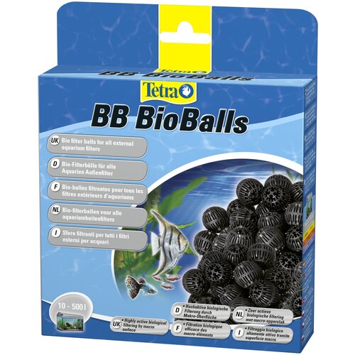 Наполнитель Tetra BB BioBalls 800 мл 300 г 800 мл 1 черный наполнитель tetra cf carbon 800 мл черный 100 г 800 мл