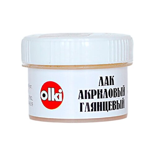 Лак акриловый глянцевый (33 мл), Olki