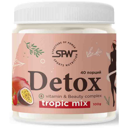 Детокс SPW Detox, тропический микс, 100 гр.