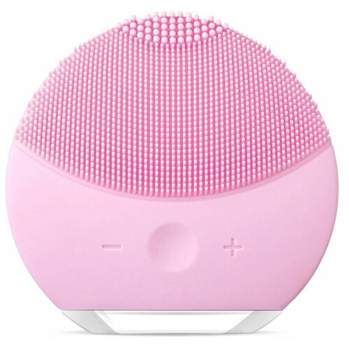 Прибор для очищения кожи массажер для лица щетка для очищения и массажа розовый 51000₽
