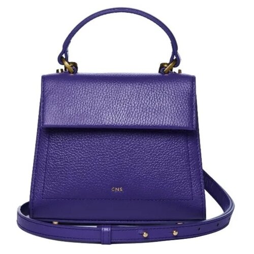 Женская кожаная сумка CNS-COINS SHARON (фиолетовый) purple из натуральной кожи