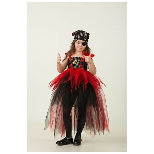 Карнавальный костюм «Пиратка», сделай сам, корсет, ленты, брошки, аксессуары костюм взрослый пиратка 46