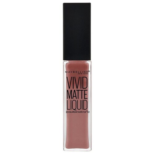 Maybelline New York Vivid Matte жидкая помада для губ матовая, оттенок 02