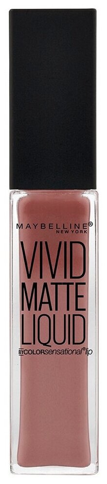 Maybelline New York Vivid Matte жидкая помада для губ матовая, оттенок 02