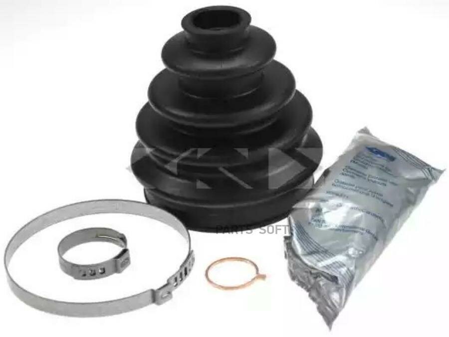 GKN-SPIDAN 302862 К-кт пыльника шруса OPEL ASTRA G 1.8,2.0L 16V, VECTRA B 1.8-2.5L 16V, ZAFIRA 1.6-2.0L 16V