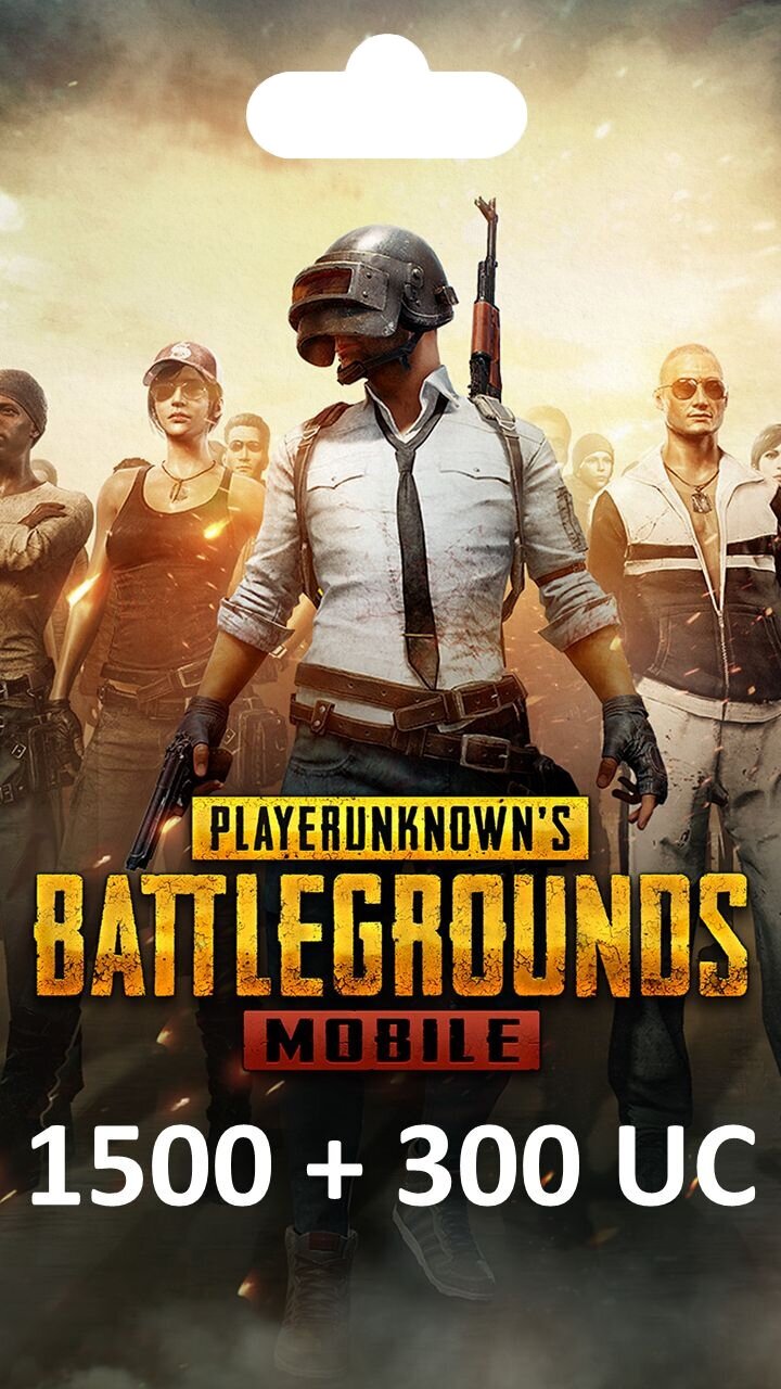 Код пополнения PUBG Mobile номинал 1800 UC