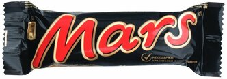 Шоколадный батончик Mars / Марс (50г*32шт)