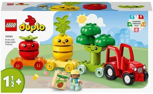 Конструктор LEGO DUPLO 10982 Фруктово-овощной трактор, 19 дет.