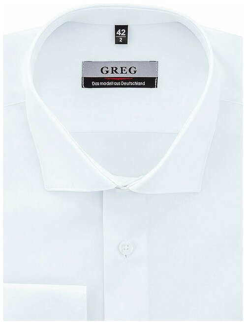 Рубашка GREG, размер 164-172/42, белый