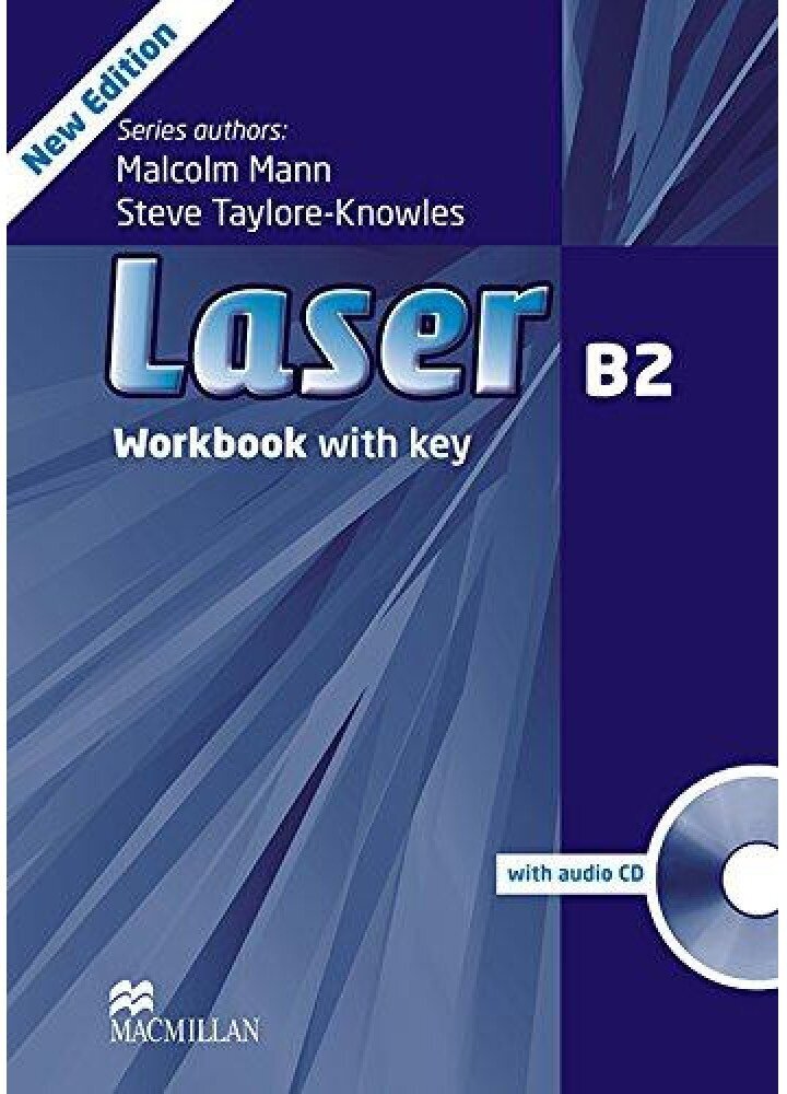 Laser Third Edition B2 Workbook with Key and CD Pack