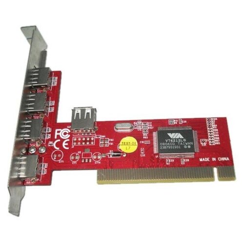 контроллер pci asia pci 6212 4p usb 2 0 Контроллер PCI Asia PCI 6212 4P USB 2.0