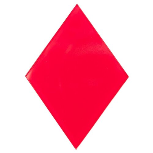 фото Значок бижутерный буби (замок-булавка, красный) 51995 otokodesign