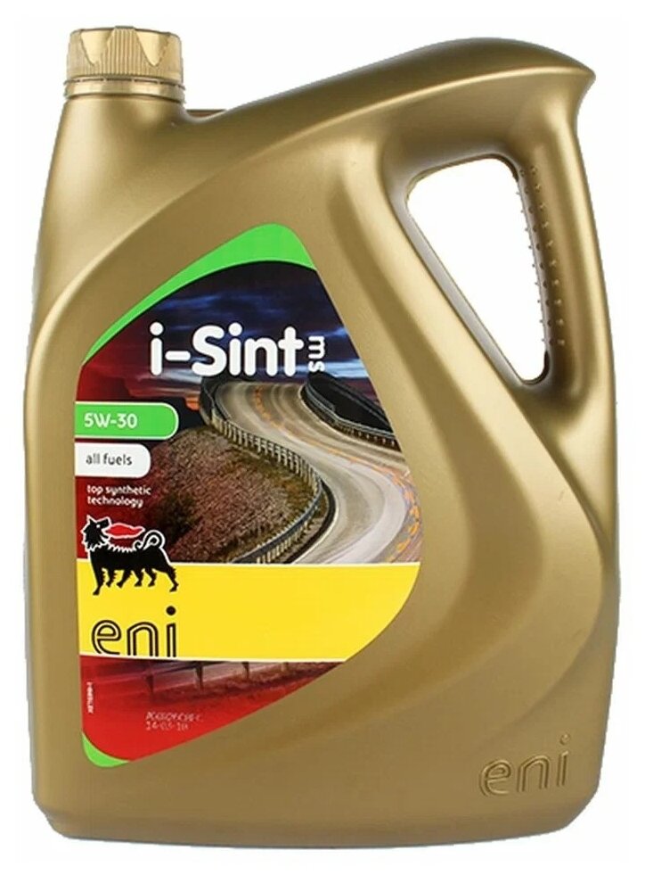 Синтетическое моторное масло Eni/Agip i-Sint MS 5W-30, 4 л