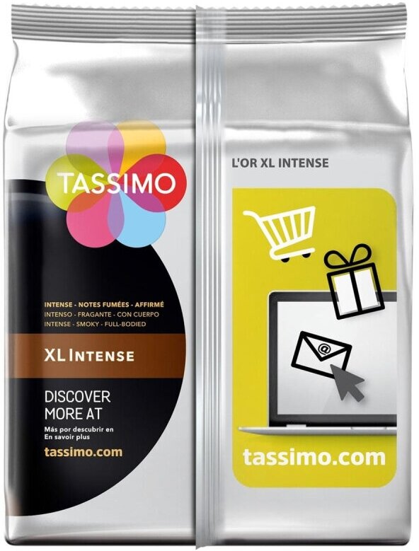 Кофе в капсулах Tassimo L"OR XL Intense нат.жар.мол., 16кап/уп - фотография № 2