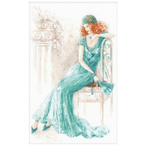 фото Набор старый голливуд по мотивам а.мухи. вышивка 25х40 риолис 100/059