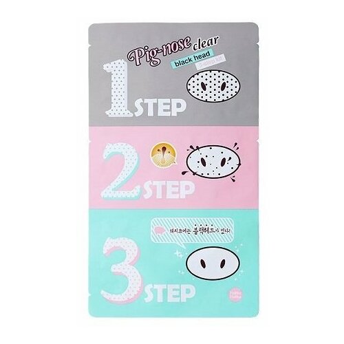 Holika Holika 3-х ступенчатый набор средств для очистки пор, 1 шт Holika Holika Pig-nose clear black head 3-step Kit средства для умывания holika holika 3 х ступенчатый набор средств для очистки пор pig nose clear black head 3 step kit