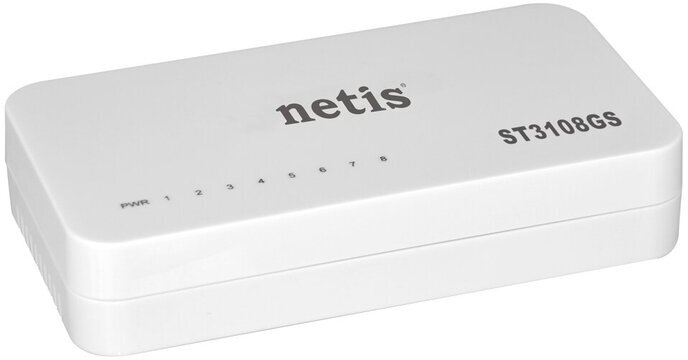 Netis Коммутатор Netis ST3108GS 8 портов 1Гбит/сек.