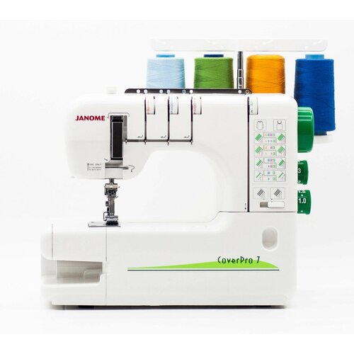 Распошивальная машина Janome CoverPro 7 распошивальная машина janome cover pro 7000 cps