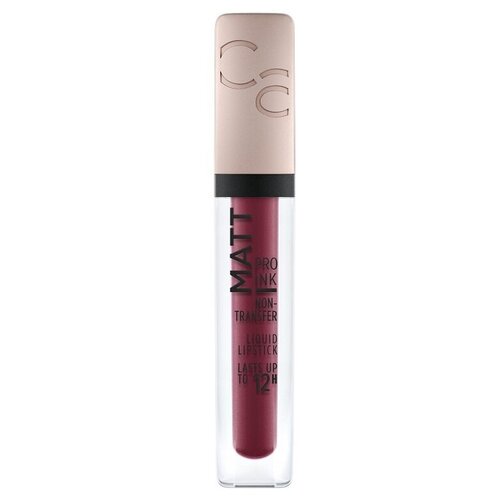 CATRICE Жидкая помада для губ Matt Pro Ink Non-transfer, оттенок 100 Courage Code catrice губная помада matt pro ink non transfer liquid lipstick 010 trust in me