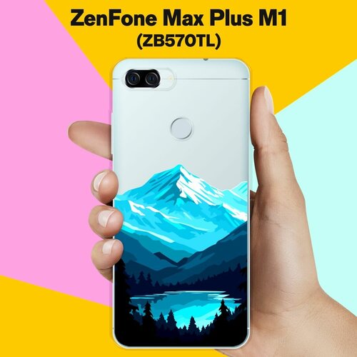 Силиконовый чехол на ASUS ZenFone Max Plus (M1) ZB570TL Горное Озеро / для асус Зенфон Макс Плюс М1