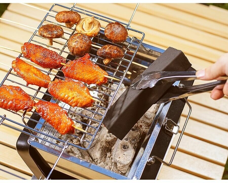 Портативный гриль-мангал для барбекю Xiaomi Chao Portable Barbecue Grill Basic (YC-SKL01) - фото №9