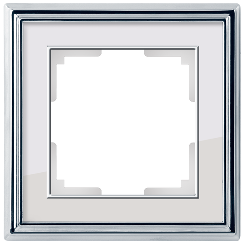 Рамка 1п Werkel WL17-Frame-01 рамка werkel palacio на 1 пост хром белый w0011331 4690389159121