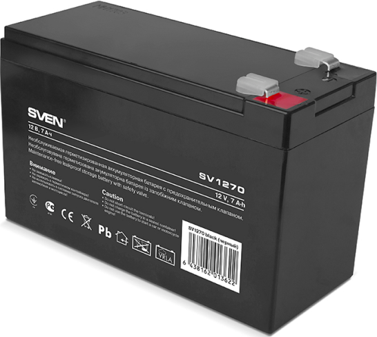 Аккумуляторная батарея для ИБП Sven SV-0222007 SV 1270 (12V 7Ah)