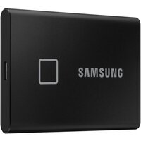 Твердотельный накопитель Samsung External SSD 1Tb T7 Touch PCIe USB3.2/Type-C Black MU-PC1T0K/WW