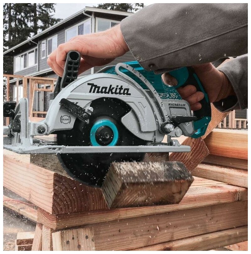 Аккумуляторная дисковая пила Makita DRS780Z - фотография № 3