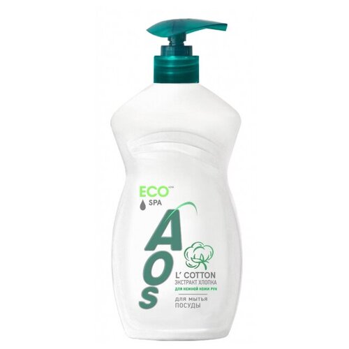 Средство для мытья посуды AOS ЭКО Экстракт хлопка 450гр