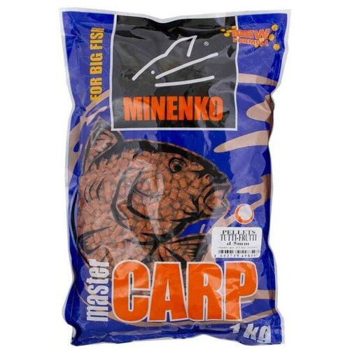 MINENKO Пеллетс MINENKO Master Carp, Тутти-Фрутти, 5 мм, 1 кг