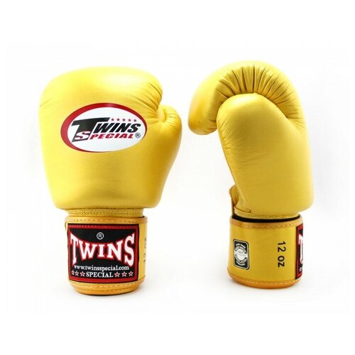 Боксерские перчатки TWINS bgvl3 золотые 16 унций