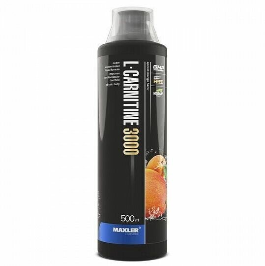 MAXLER EU L-Carnitine 3000 Vegan Product 500 мл (Apricot-Mango)