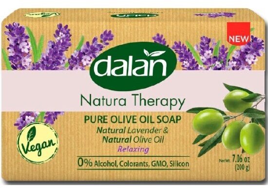 Мыло натуральное Dalan Natura Therapy Антистресс Терапия лавандой 200г Dalan Kimya End. A.S. - фото №8