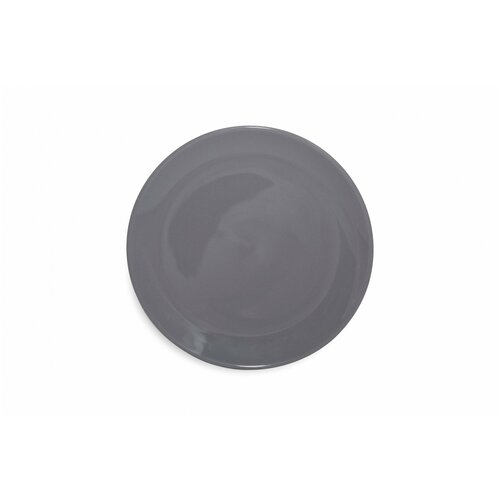 Тарелка круглая Coupe d-27 см.,фарфор,цвет серый, Lantana, SandStone