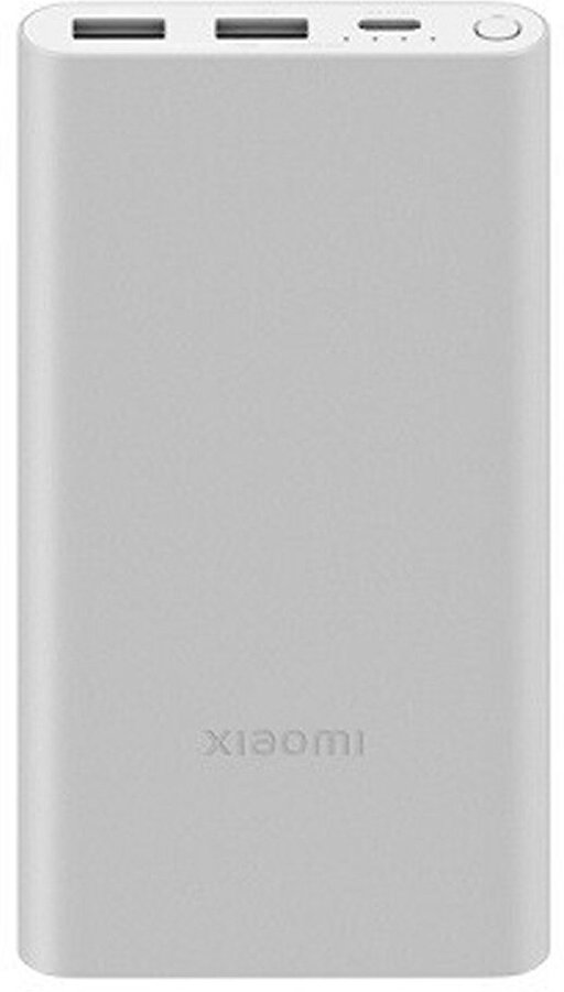 Портативное зарядное устройство (Powerbank) Xiaomi Mi Power Bank 3 (22.5W) 10000 mAh (серебристый)