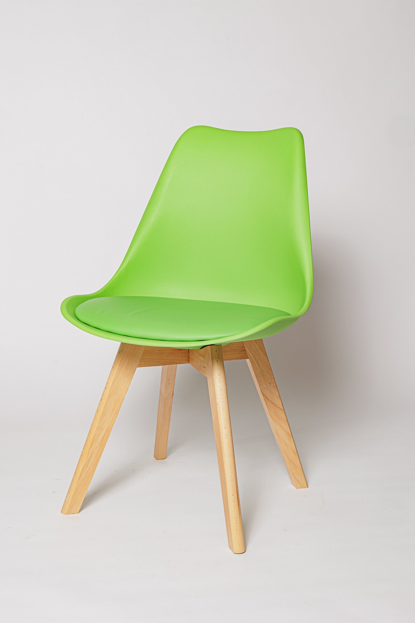 Кухонный стул SC-034 зеленый, пластиковый