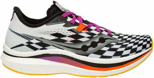 Кроссовки Saucony, беговые, размер 6.5, белый, черный