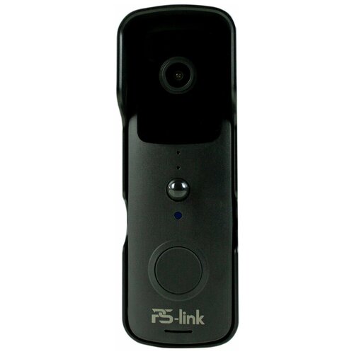 Видеодомофон WIFI Ps-Link PS-T30 ночная съемка, угол обзора 166°, Full HD, Чёрный