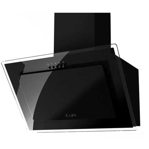 Вытяжка каминная Lex Mika G 600 черный управление кнопочное 1 мотор 899000₽