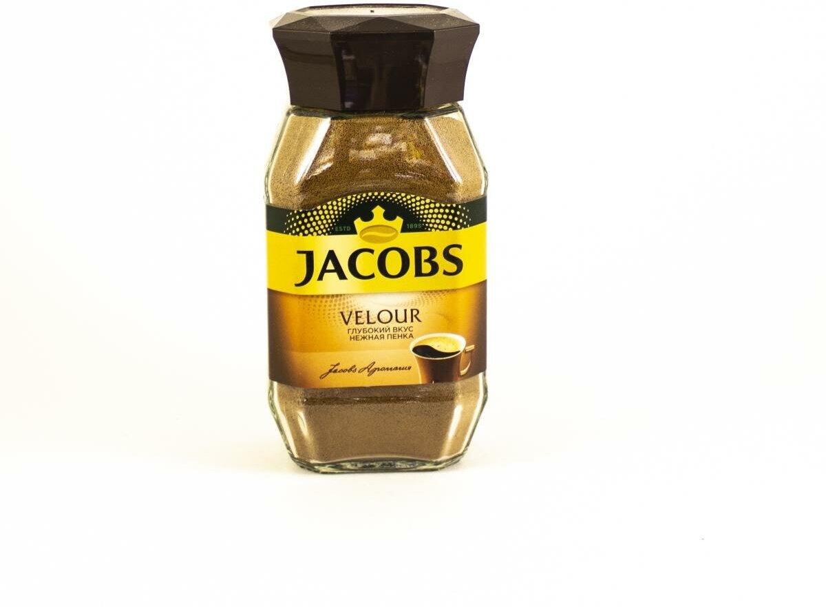 Кофе растворимый JACOBS MONARCH Velour, 95грамм [8051126] - фото №8