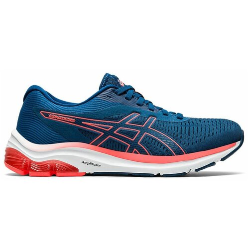 фото Кроссовки женские asics 1012a724 401 gel-pulse 12 синий текстиль 1012a724401-9 размер 38,5