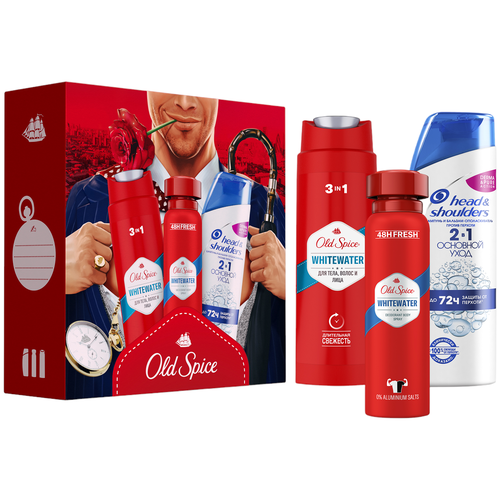 Old Spice Набор Whitewater, Head & Shoulders