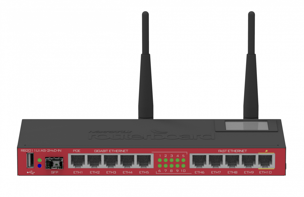 Маршрутизатор MikroTik RouterBoard RB2011UiAS-IN - фото №4