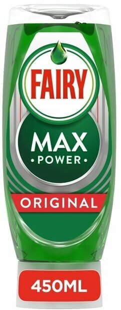 Fairy Max Power Original 450 мл, средство для мытья посуды, концентрированный