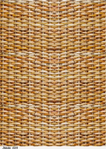 Изображение товара Рисовая бумага для декупажа карта А4 салфетка 0214 плетенная корзина винтаж крафт DIY Milotto
