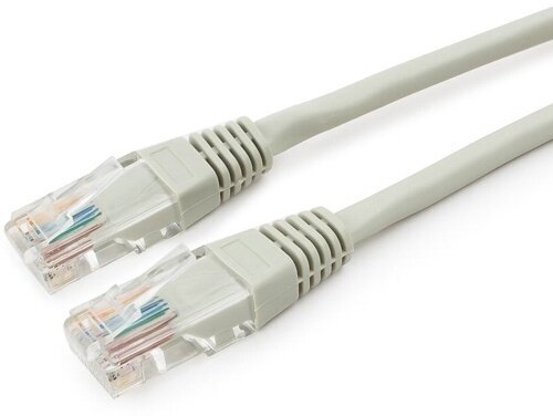 фото Патч-корд UTP CAT5e GL3719 RJ-45 кабель 5 метров - серый